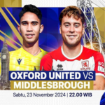 Oxford United vs Middlesbrough: Marselino Ferdinan Siap Debut? Saksikan Live di Vidio