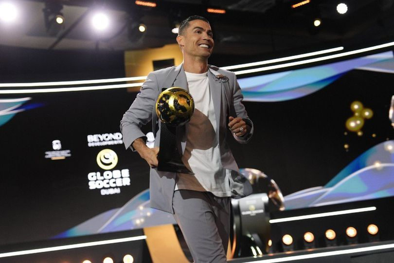 Cristiano Ronaldo Raih Penghargaan Globe Soccer Awards 2024 sebagai Top Scorer Sepanjang Sejarah