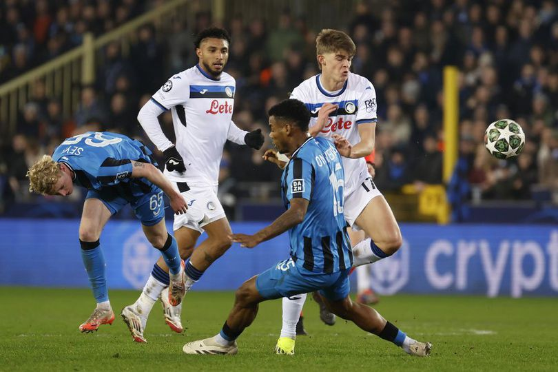 Club Brugge Tumbangkan Atalanta! Lolos ke 16 Besar Liga Champions?